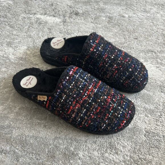 Toni Pons Clogs Womens 11 Espadrilles Slippers Slip On Shoes Lined Black EU 42 - Picture 1 of 11
